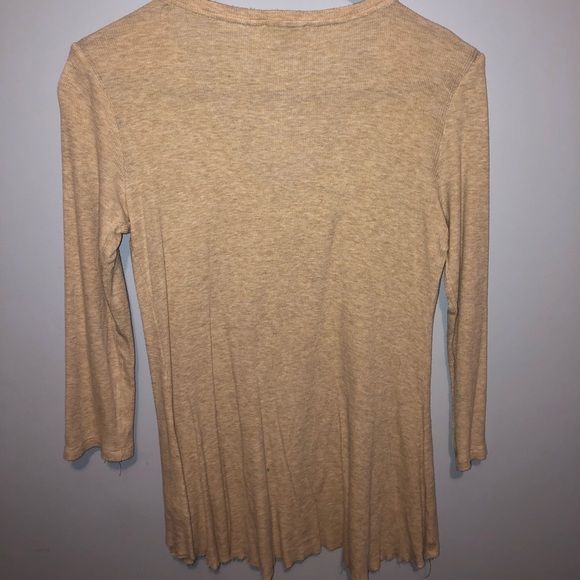 Layered Ruffle V-Neck Blouse - Picture 2 of 2